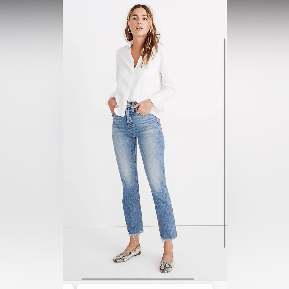Madewell The Perfect Vintage Jean in Ainsworth Wash size 31 NWOT